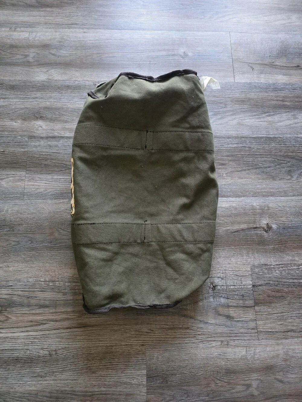 Cabela's Men's Two-Tone Canvas Duffel Bag in Tan/Olive